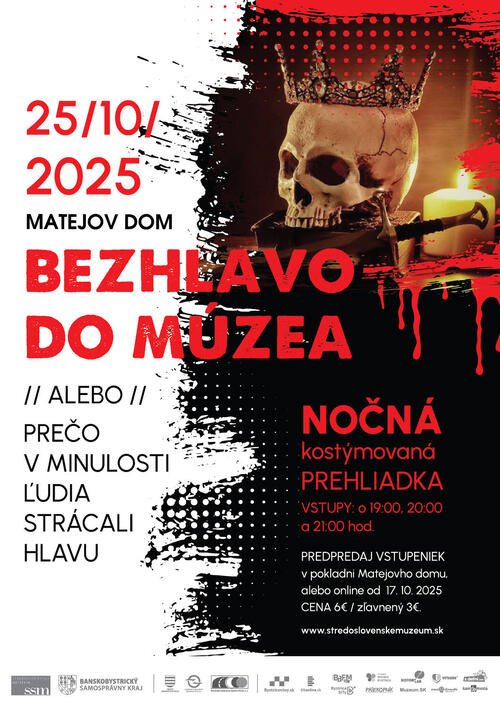 Plagát Bezhlavo do múzea