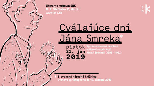 Plagát Cválajúce dni Jána Smreka