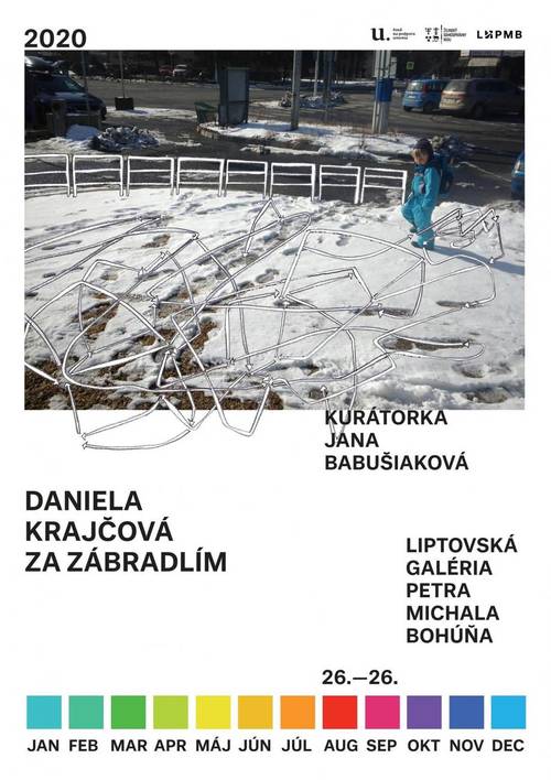 Plagát Daniela Krajčová - Za zábradlím