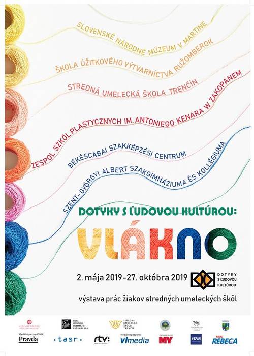 Plagát Dotyky s ľudovou kultúrou: Vlákno