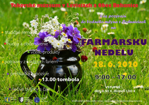 Plagát Farmárska nedeľa