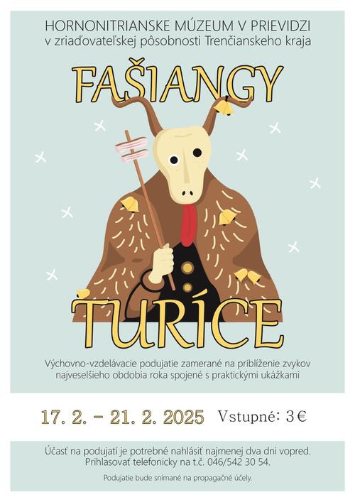 Plagát Fašiangy, Turíce