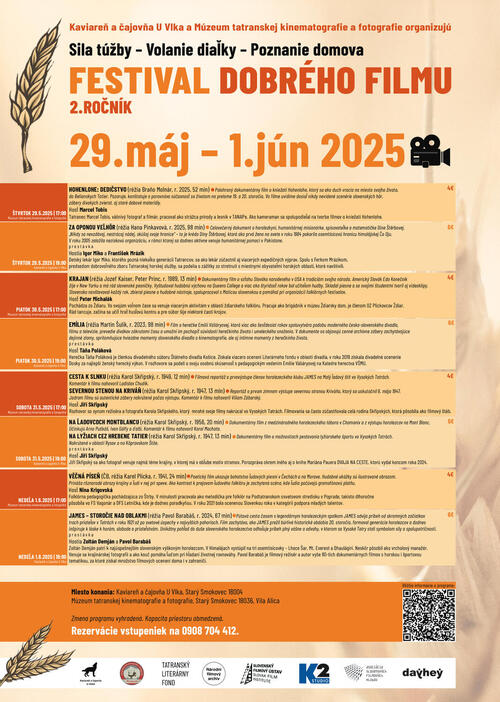 Plagát Festival dobrého filmu