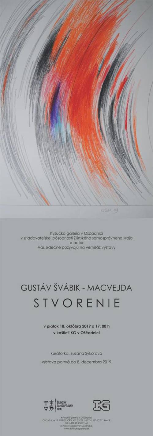 Plagát Gustáv Švábik - Macvejda STVORENIE