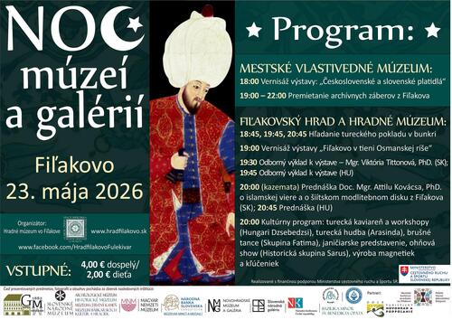 Plagát Hlavnou témou tohtoročnej Noci múzeí a galérií bude turecká kultúra