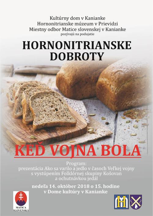Plagát Hornonitrianske dobroty