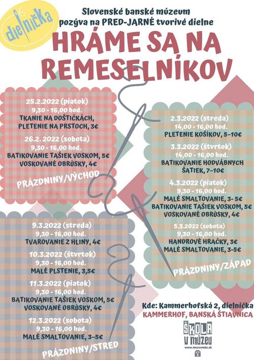 Plagát Hráme sa na remeselníkov