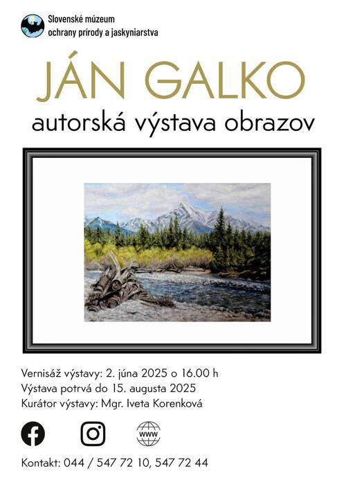 Plagát Ján Galko