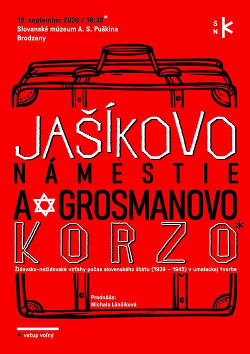 Plagát Jašíkovo námestie a Grosmanovo korzo