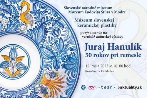 Plagát Juraj Hanulík - 50 rokov pri remesle