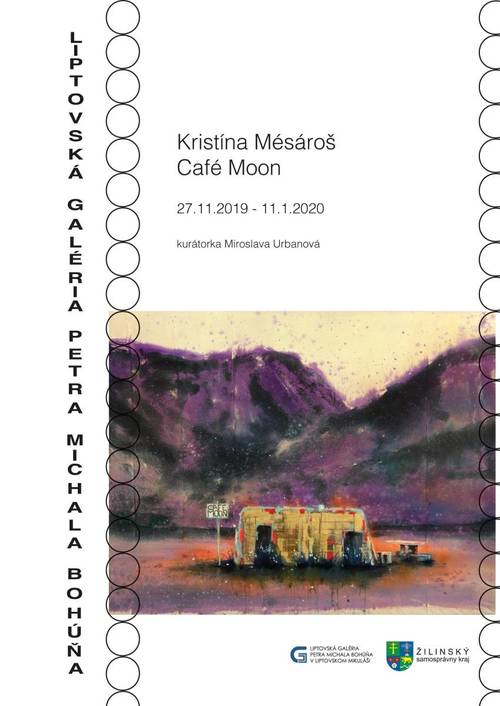 Plagát Kristína Mésároš – Café Moon