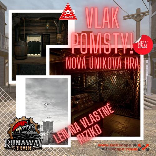 Plagát Krst novej únikovej hry - Runaway train