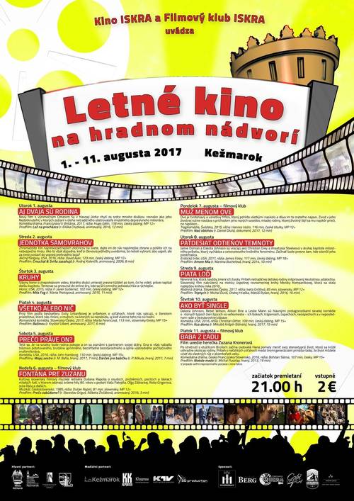 Plagát Letné kino na hradnom nádvorí