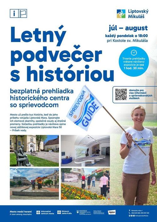 Plagát Letný podvečer s históriou