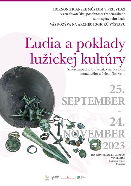 Plagát Ľudia a poklady lužickej kultúry