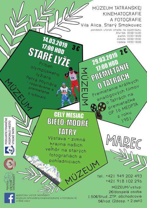 Plagát Marcové podujatia v múzeu
