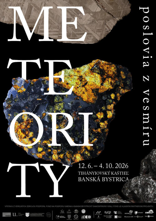 Plagát METEORITY - poslovia z vesmíru