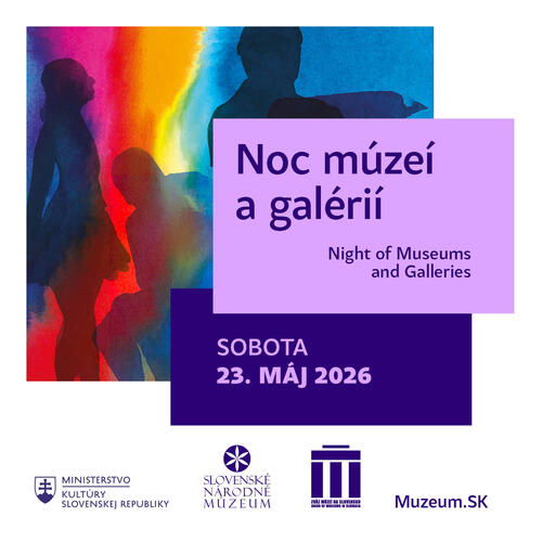 Plagát Noc múzeí a galérií v SNM-Prírodovednom múzeu