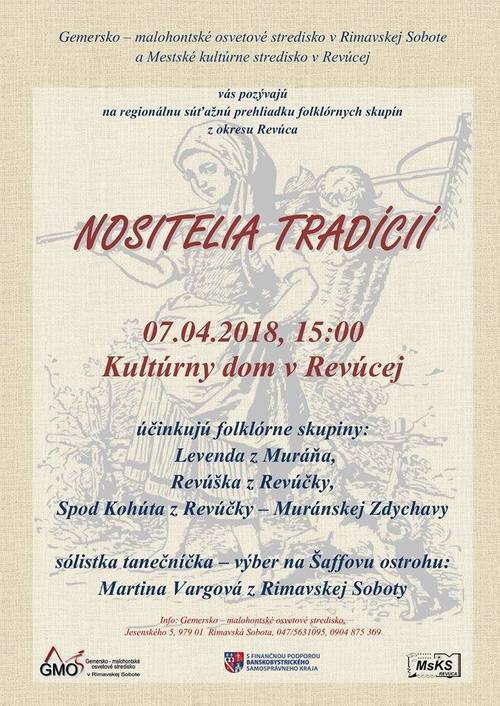 Plagát Nositelia tradícií