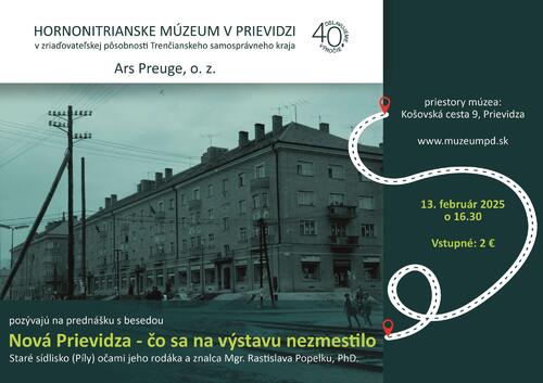 Plagát Nová Prievidza - čo sa na výstavu nezmestilo