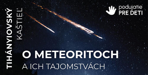 Plagát O meteoritoch a ich tajomstvách