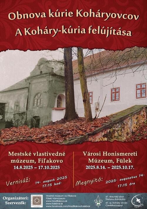 Plagát Obnova kúrie Koháryovcov