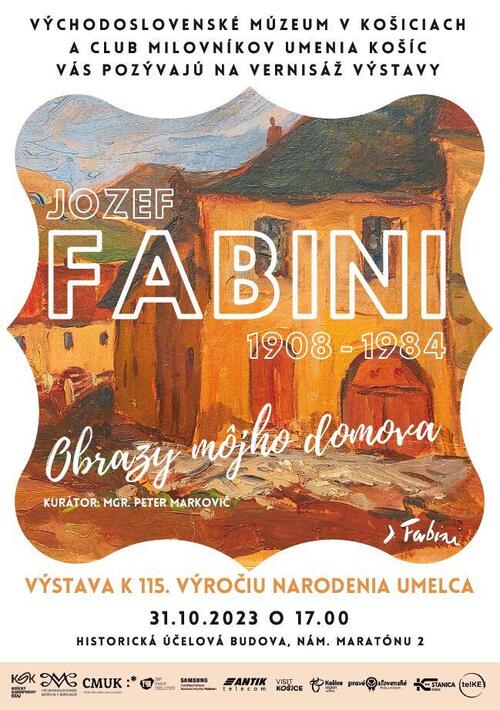 Plagát Obrazy môjho domova / Jozef Fabini (1908 - 1984)