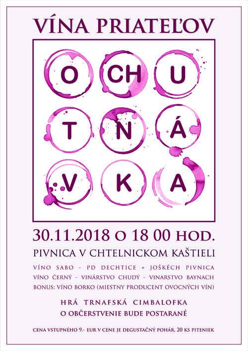 Plagát Ochutnávka vín