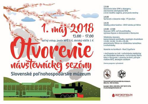 Plagát Otvorenie návštevníckej sezóny