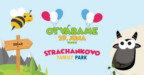 Plagát Otvorenie Strachankova s programom