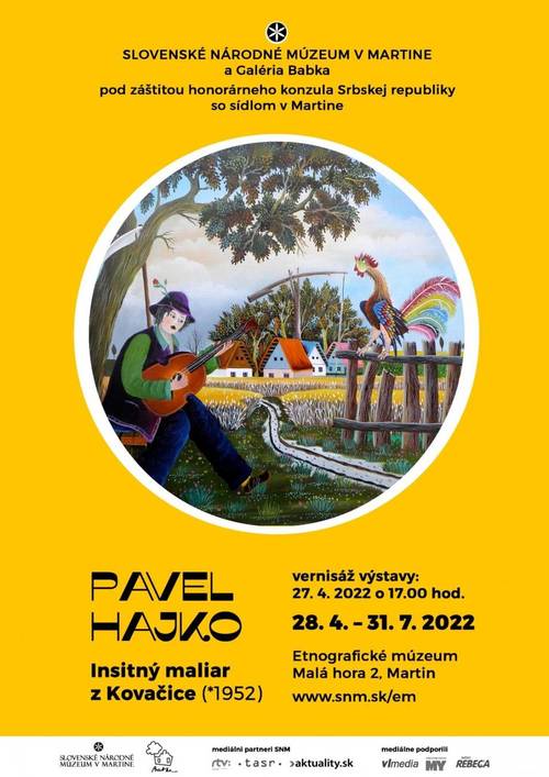 Plagát Pavel Hajko – Insitný maliar z Kovačice