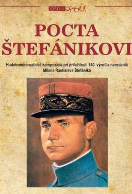 Plagát Pocta Štefánikovi v Cigli