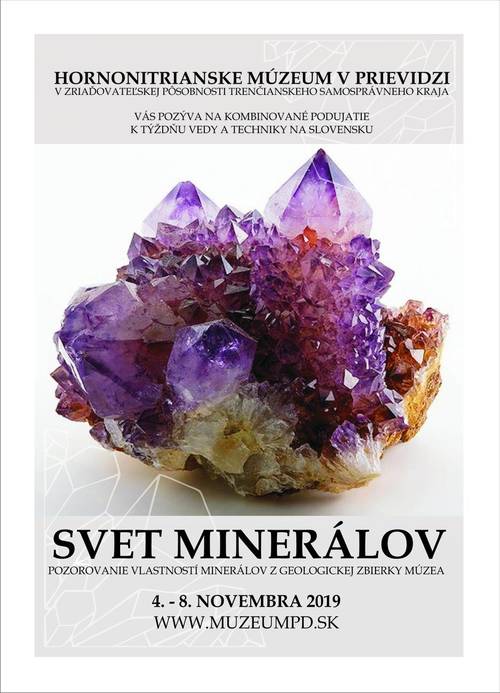 Plagát Pokrok v múzeu: Svet minerálov