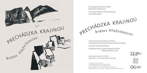 Plagát Prechádzka krajinou bratov Hložníkovcov