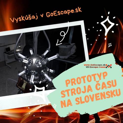 Plagát Predstavenie prototypu stroja času