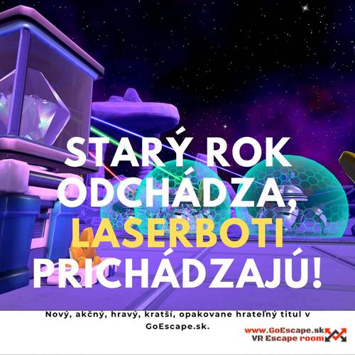Plagát Privítajme Laserbotov