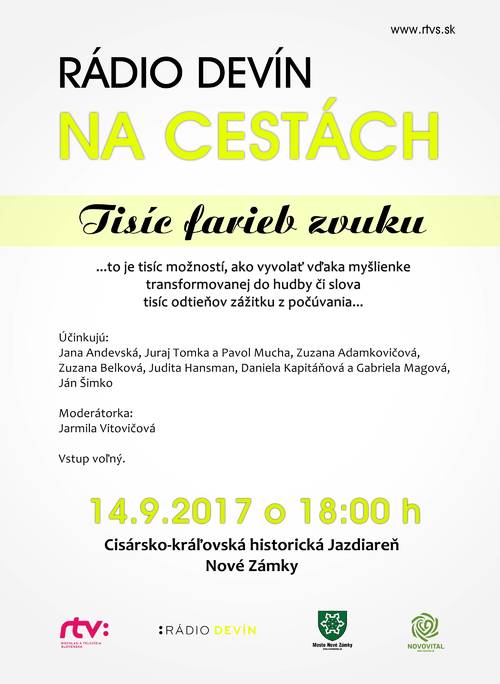 Plagát Rádio Devín na cestách