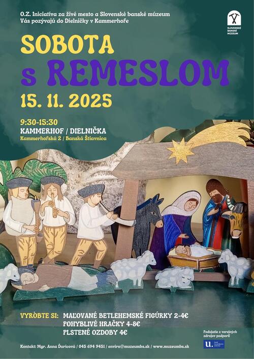 Plagát Sobota s remeslom v Kammerhofe