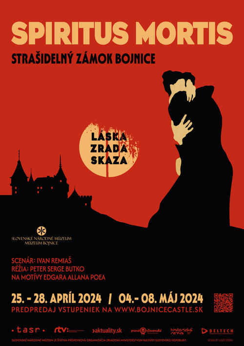 Plagát Strašidelný zámok - Spiritus mortis 2024