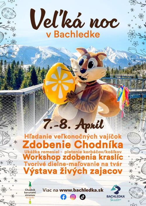 Plagát Veľká noc v Bachledke 2024