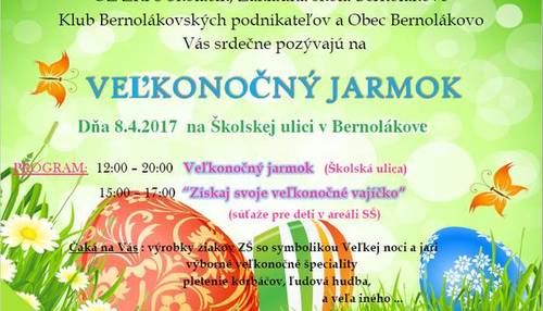 Plagát Veľkonočný jarmok v Bernolákove