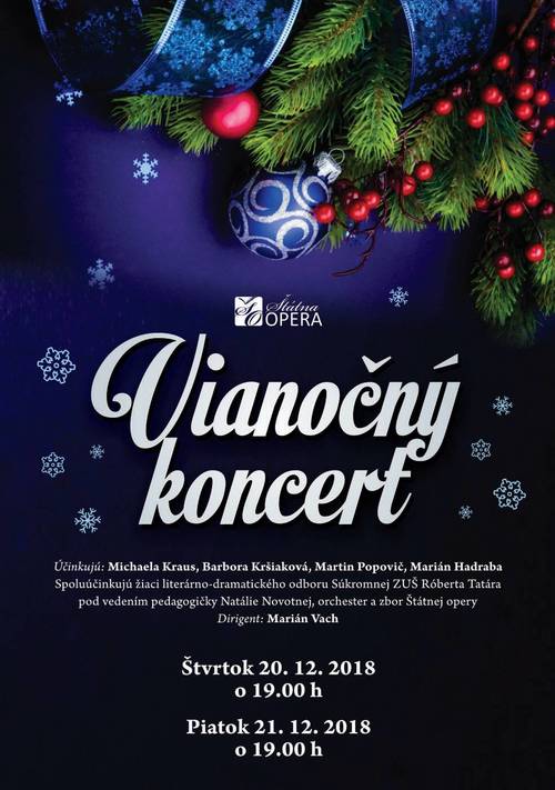 Plagát Vianočný koncert