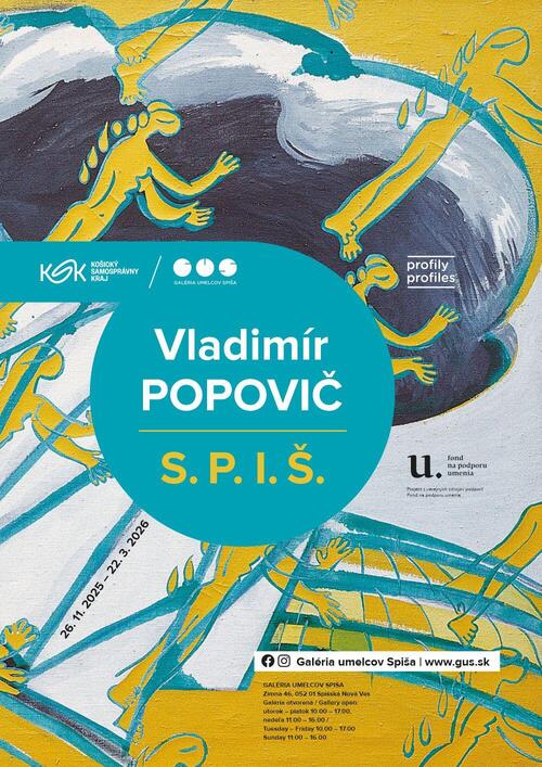 Plagát Vladimír Popovič: S. P. I. Š.