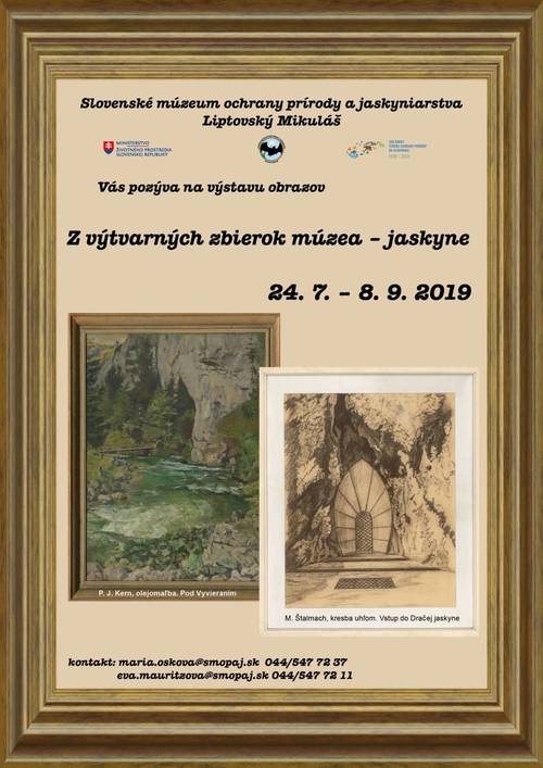 Plagát Z výtvarných zbierok múzea - jaskyne