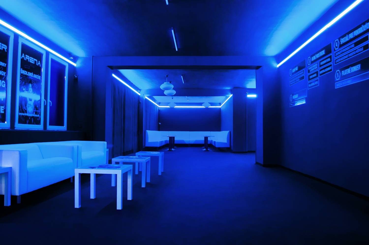 Grid laser aréna
