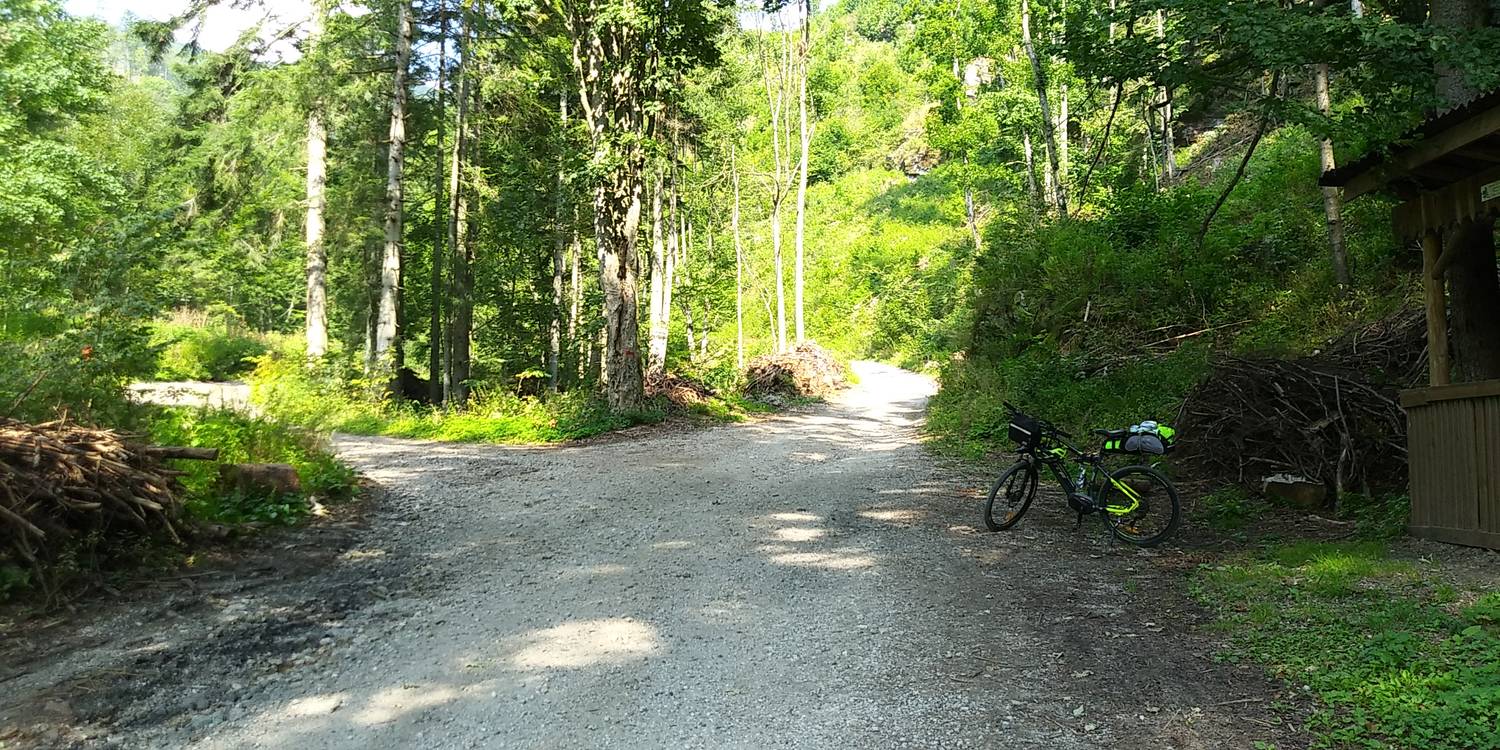 Cyklotrasa Dobšiná - Pred Čuntavou