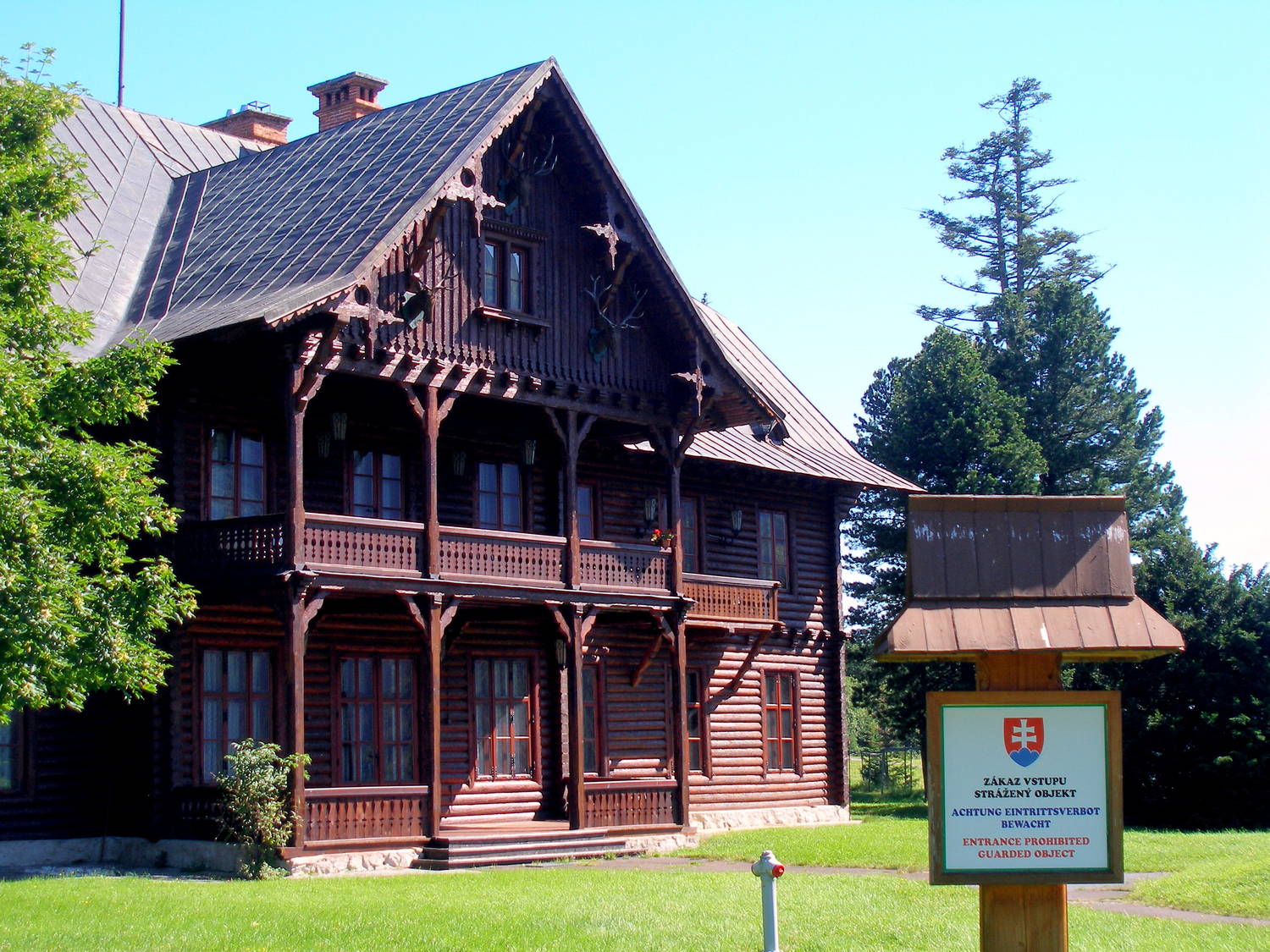 Lovecký zámoček Hohenlohe